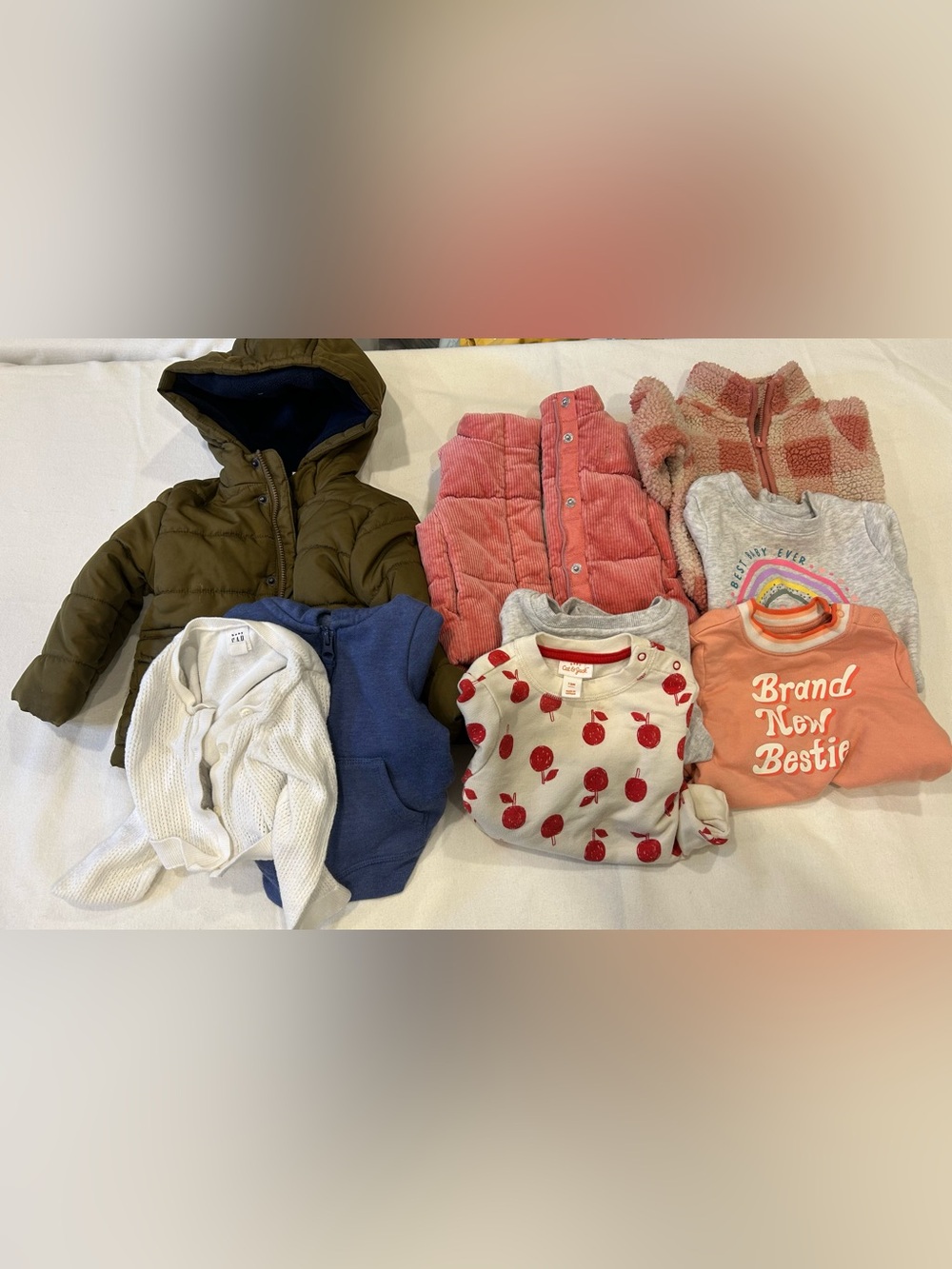 Baby girl jacket bundle